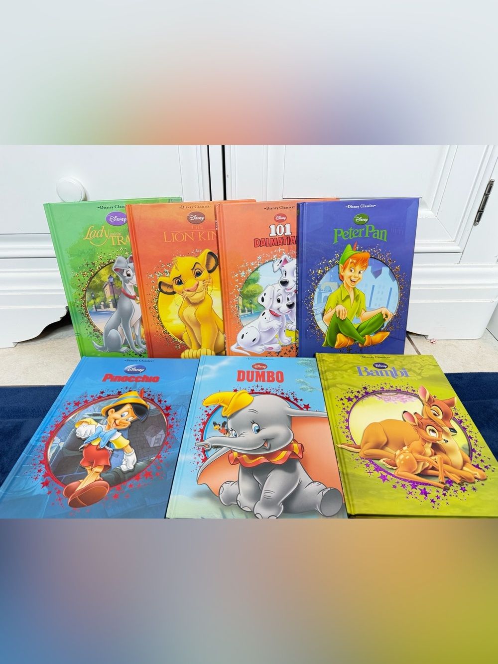 Disney Classics Hardcover Book Collection – 7 Book Bundle